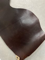画像4: ホースダブルバット　チョコ　馬革 (4)