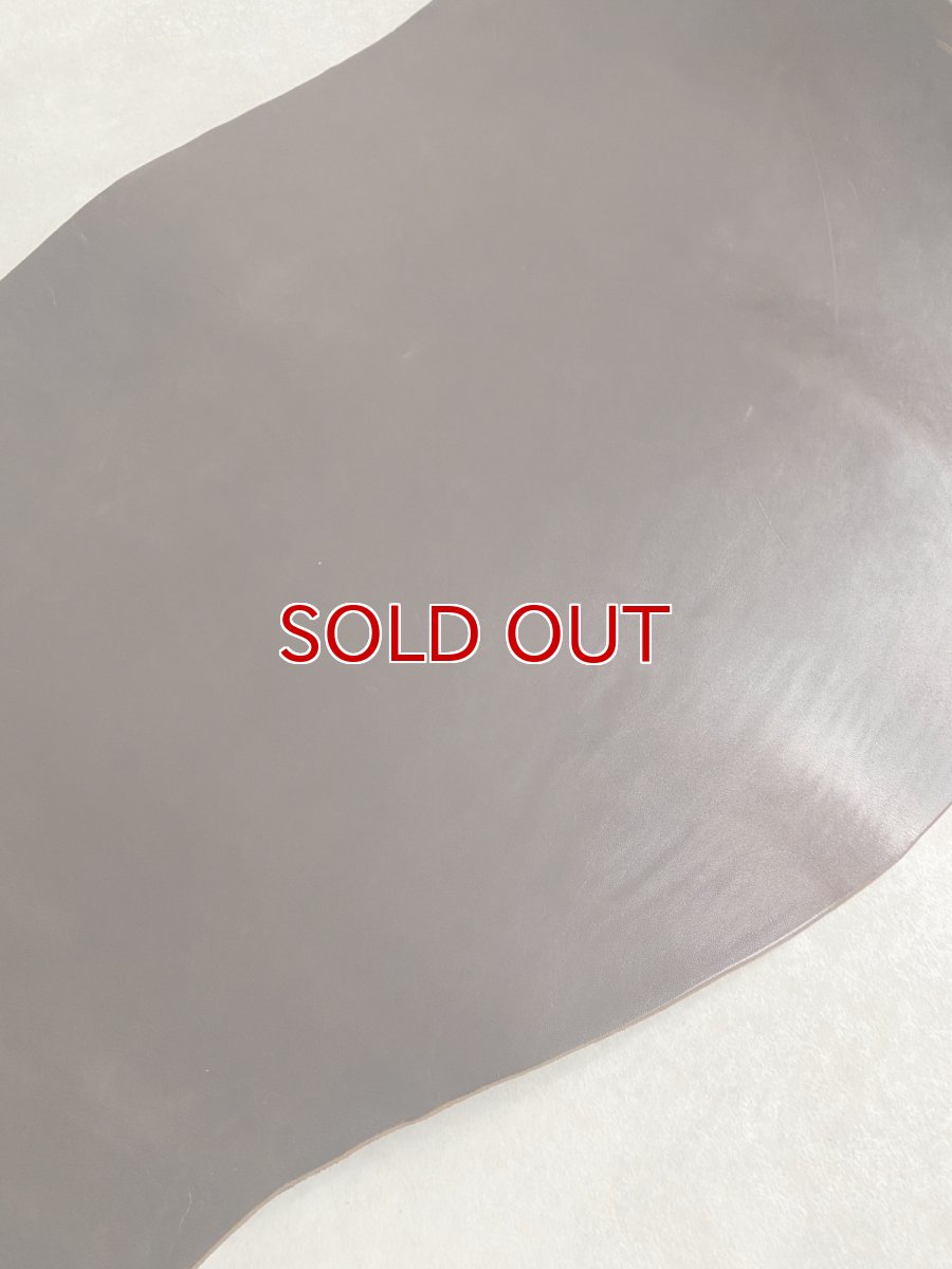 画像7: ホースダブルバット　チョコ　馬革 (7)