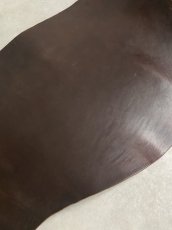 画像7: ホースダブルバット　チョコ　馬革 (7)