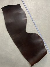 画像8: ホースダブルバット　チョコ　馬革 (8)