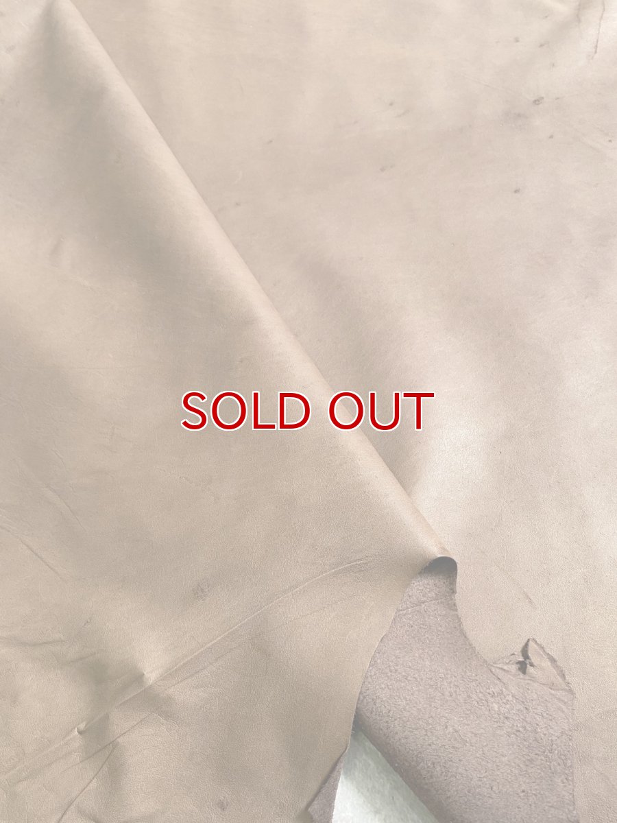 画像7: カンガルー革　薄口　ブラウン　レザー (7)