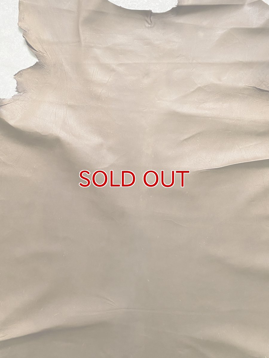 画像2: カンガルー革　ブラウン　カンガルーレザー　 (2)