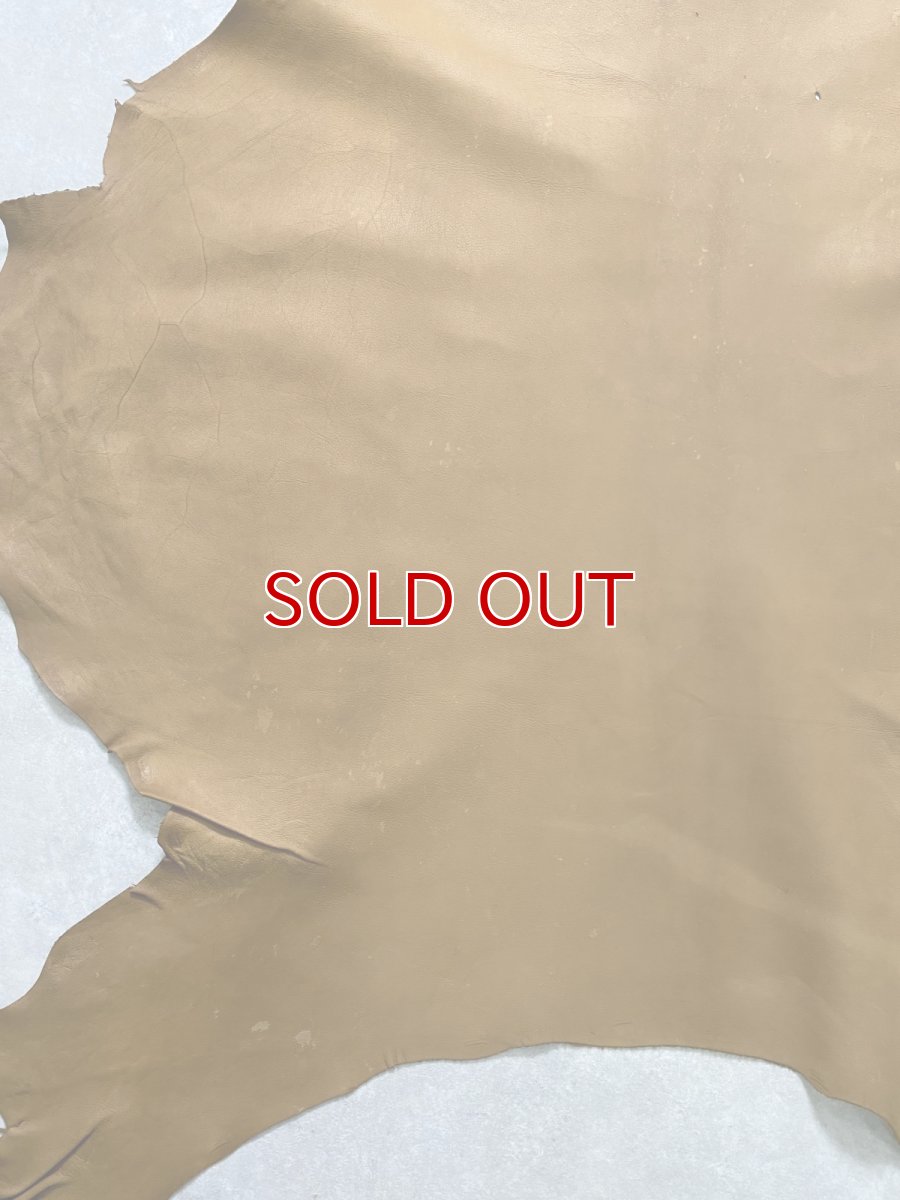 画像7: カンガルー革 キャメル カンガルーレザー (7)