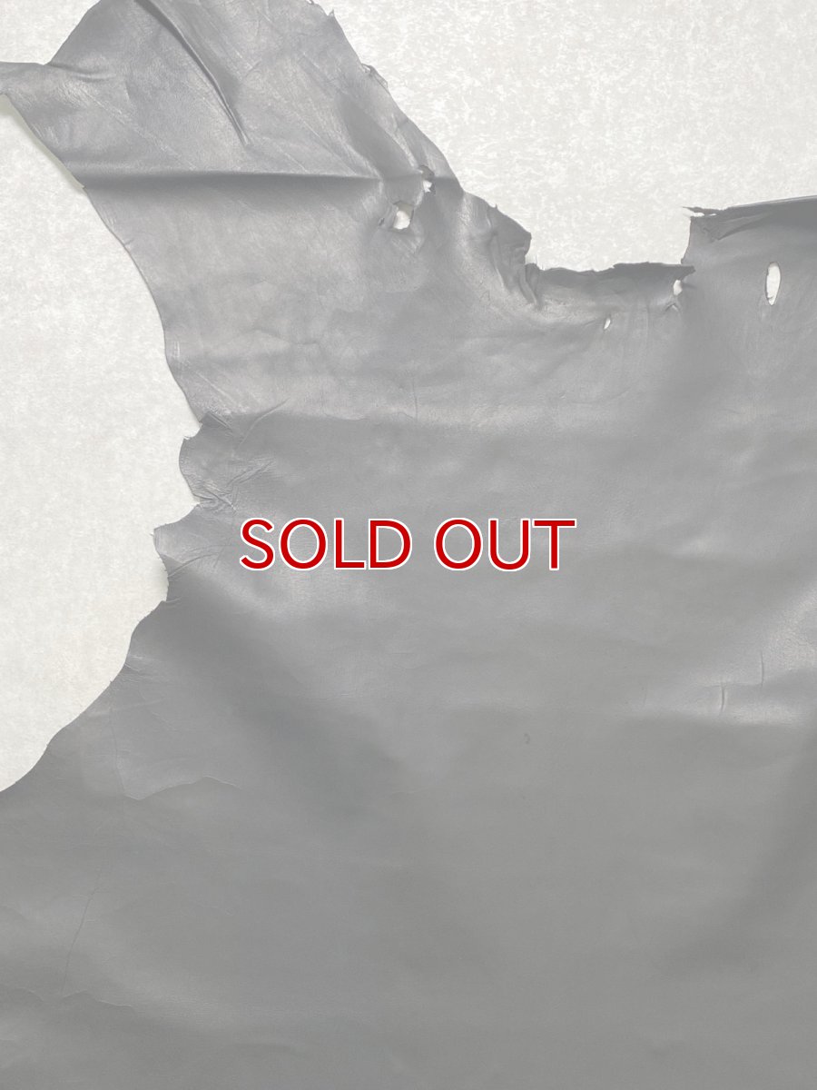 画像4: カンガルー革 ブラック カンガルーレザー (4)