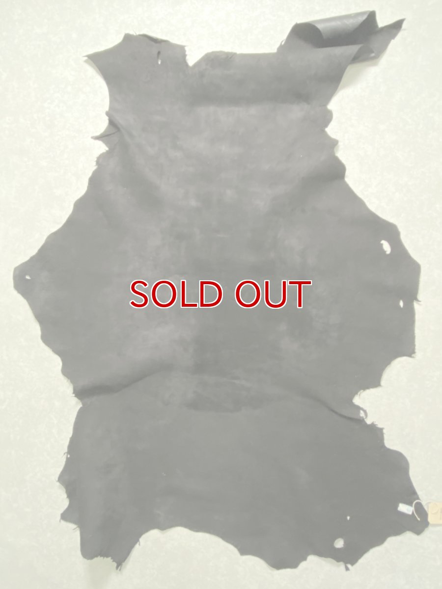 画像10: カンガルー革 ブラック カンガルーレザー (10)