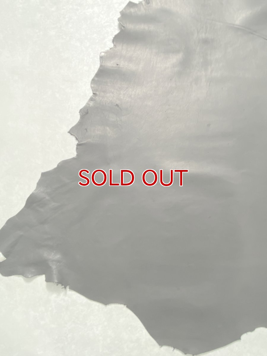 画像5: カンガルー革 ブラック Lot2 カンガルーレザー (5)