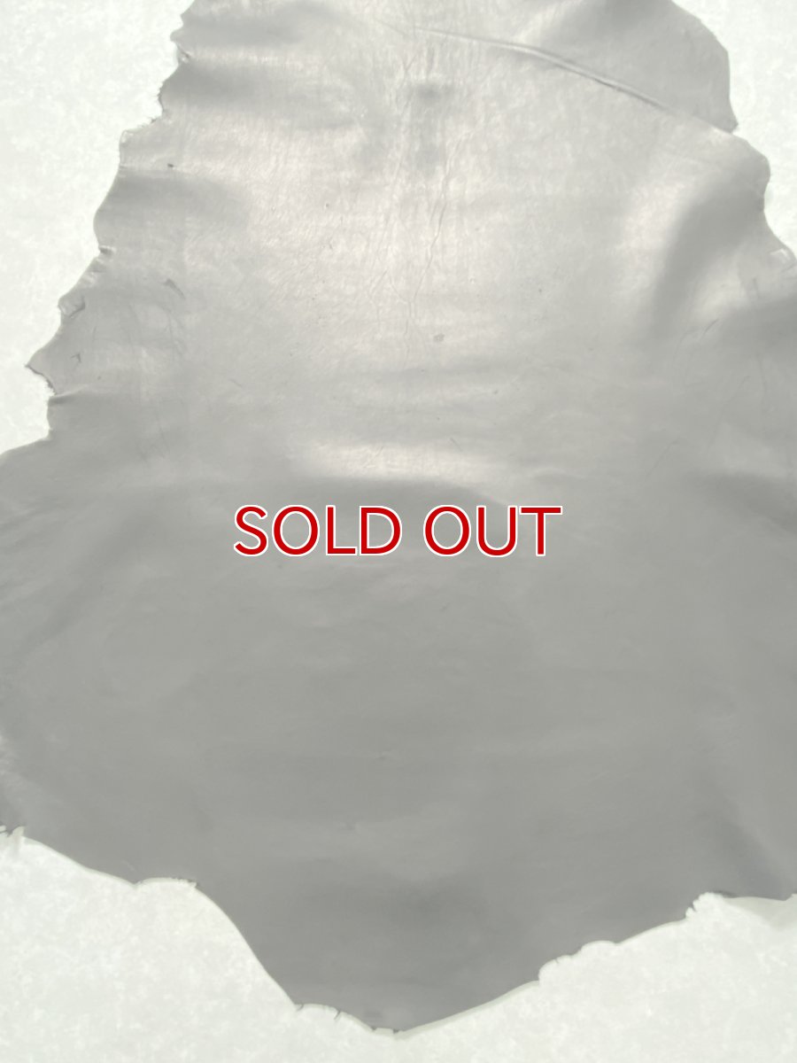 画像6: カンガルー革 ブラック Lot2 カンガルーレザー (6)