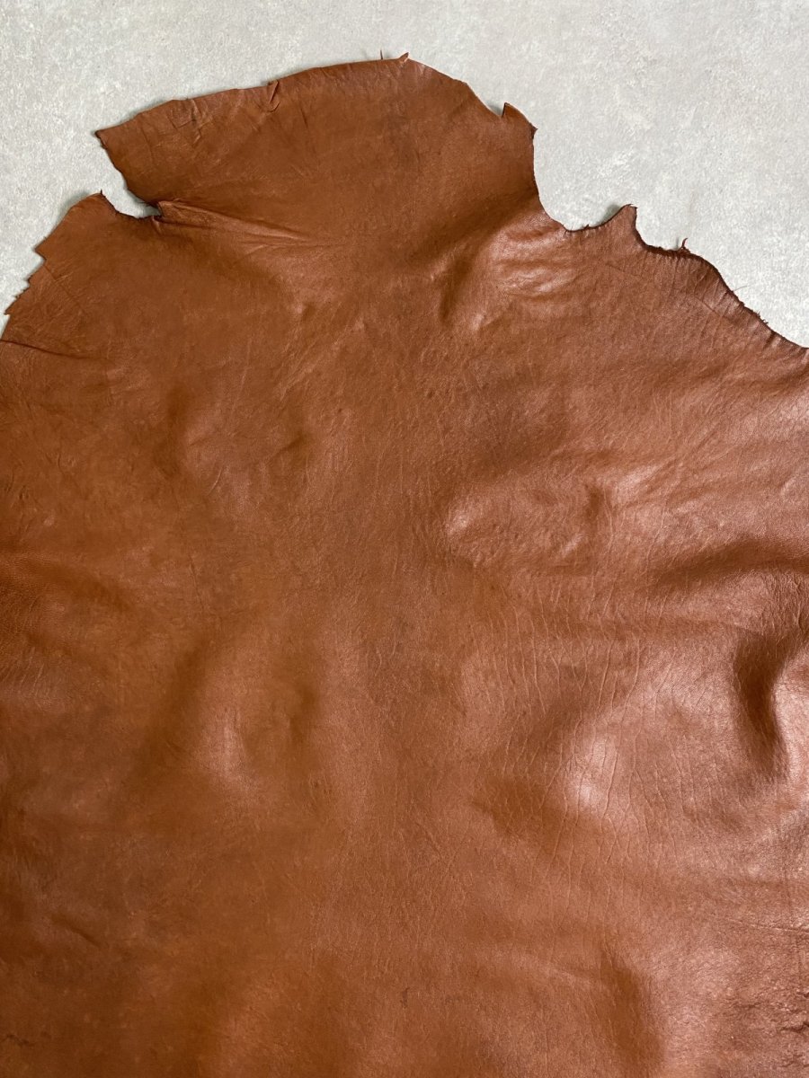 画像4: ラム 羊革 ブラウン (4)