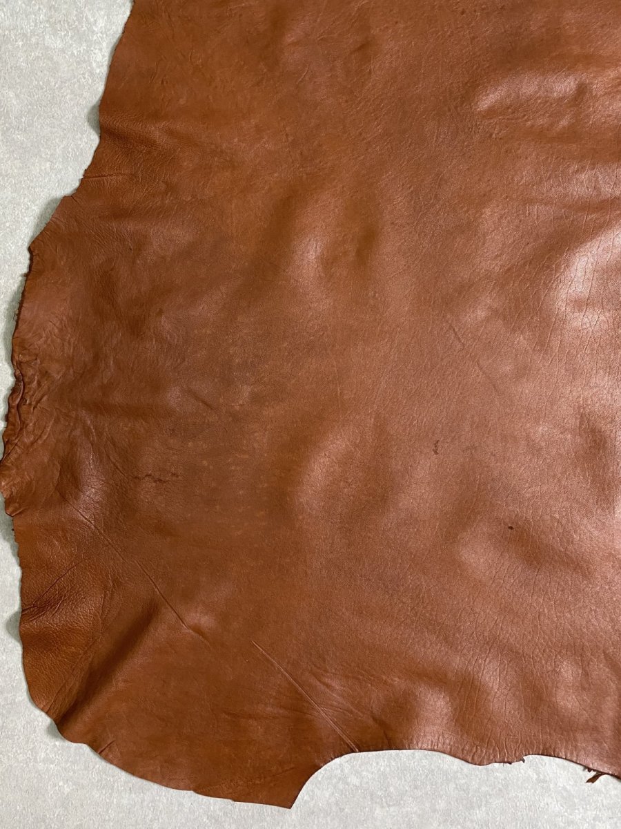画像5: ラム 羊革 ブラウン (5)