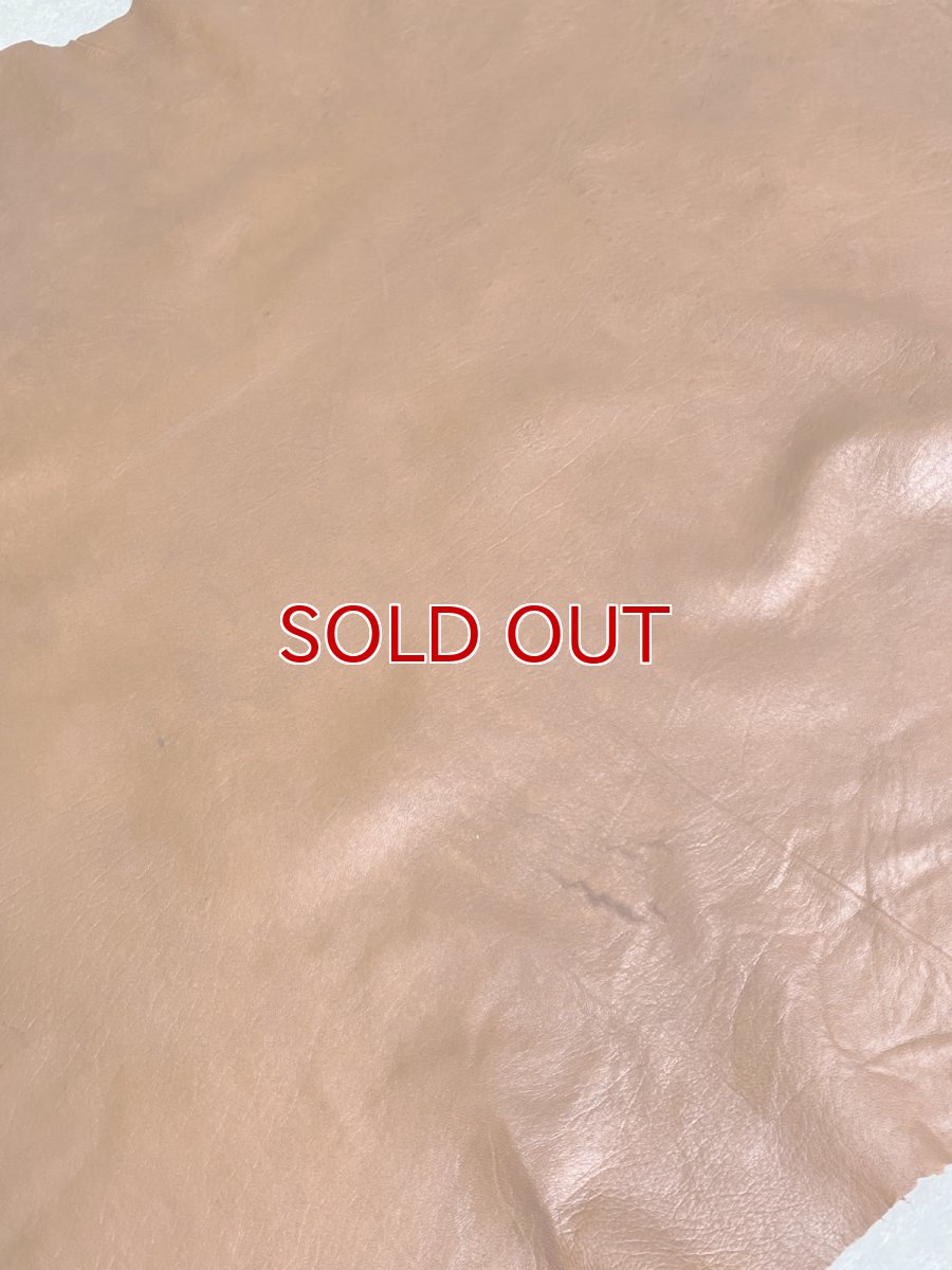 画像2: ラム　羊革　ブラウン (2)