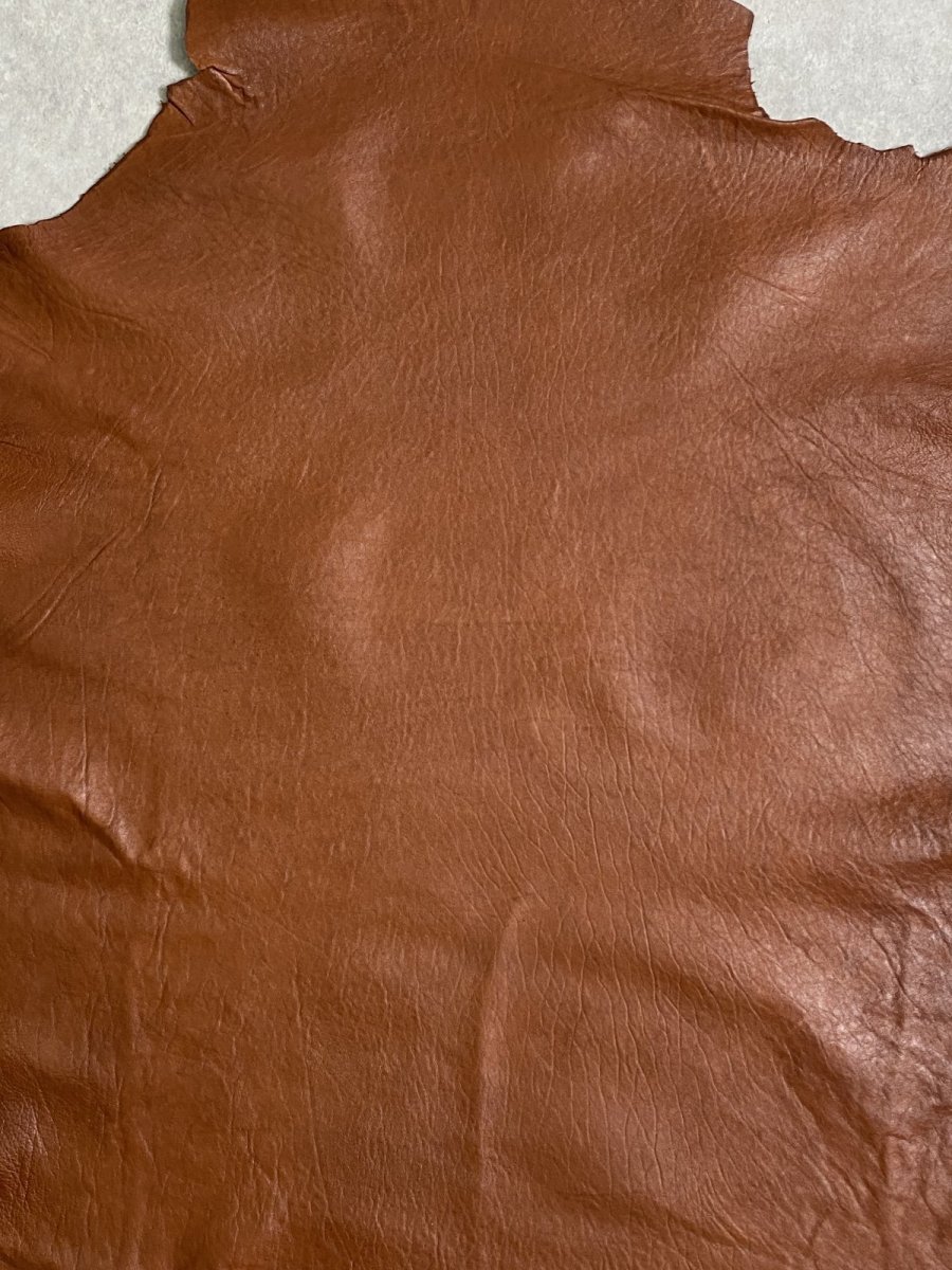 画像4: ラム 羊革 ブラウン (4)