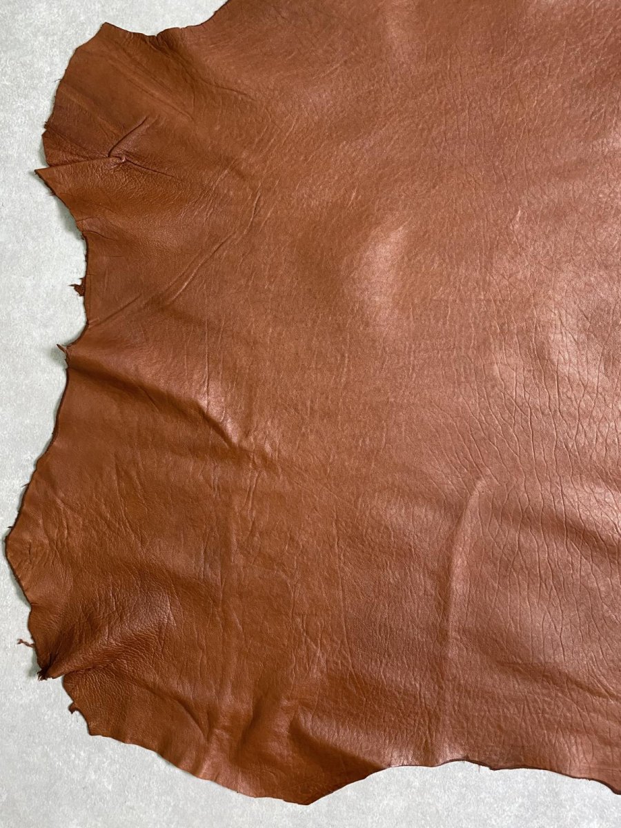 画像6: ラム 羊革 ブラウン (6)