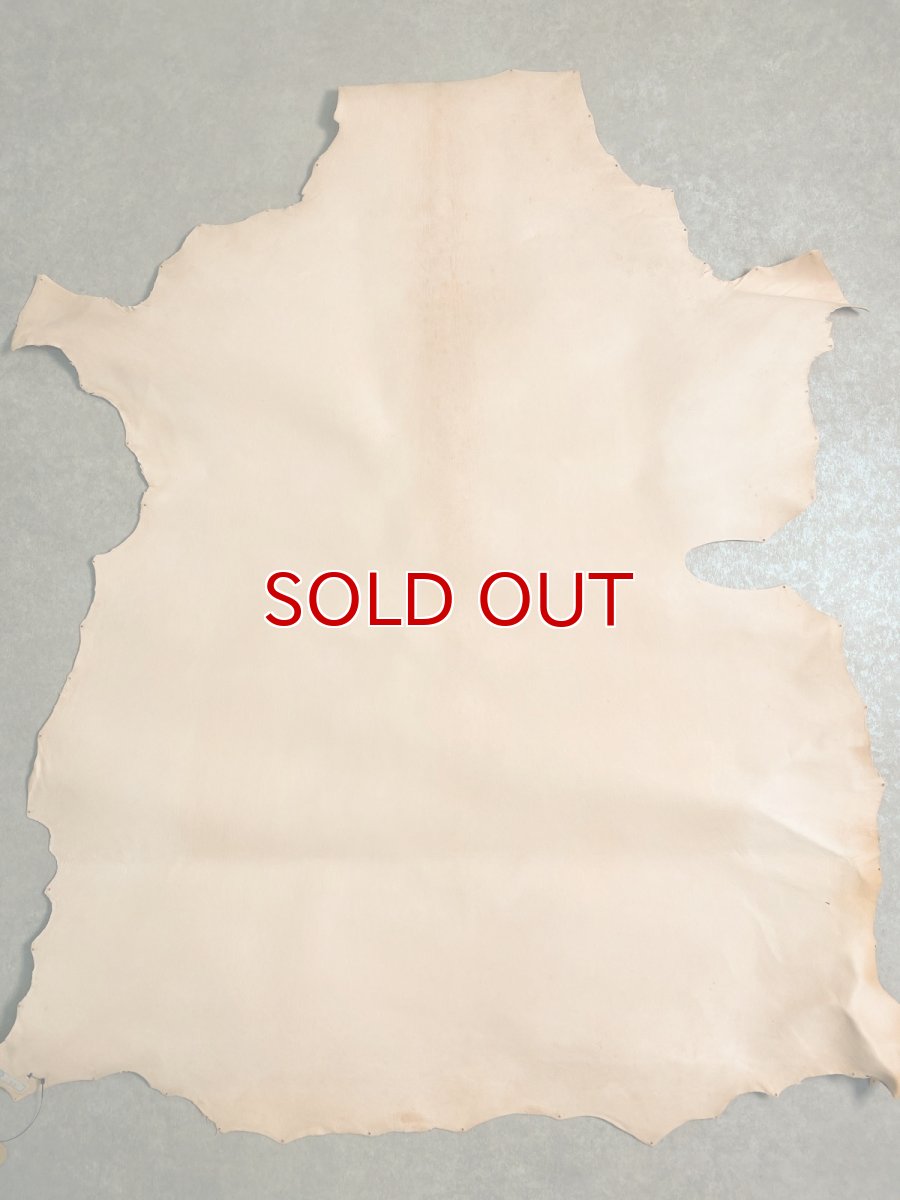 画像1: シープ　タンロー　ヌメ　羊革　ナチュラル　タンニン鞣し　 (1)