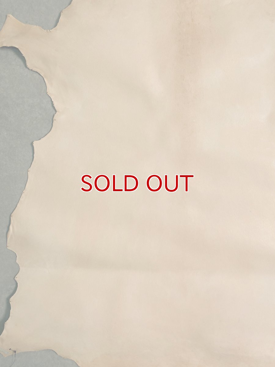 画像5: シープ　タンロー　ヌメ　羊革　ナチュラル　タンニン鞣し　 (5)