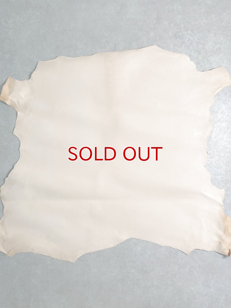 画像1: シープ　タンロー　ヌメ　羊革　ナチュラル　タンニン鞣し　 (1)