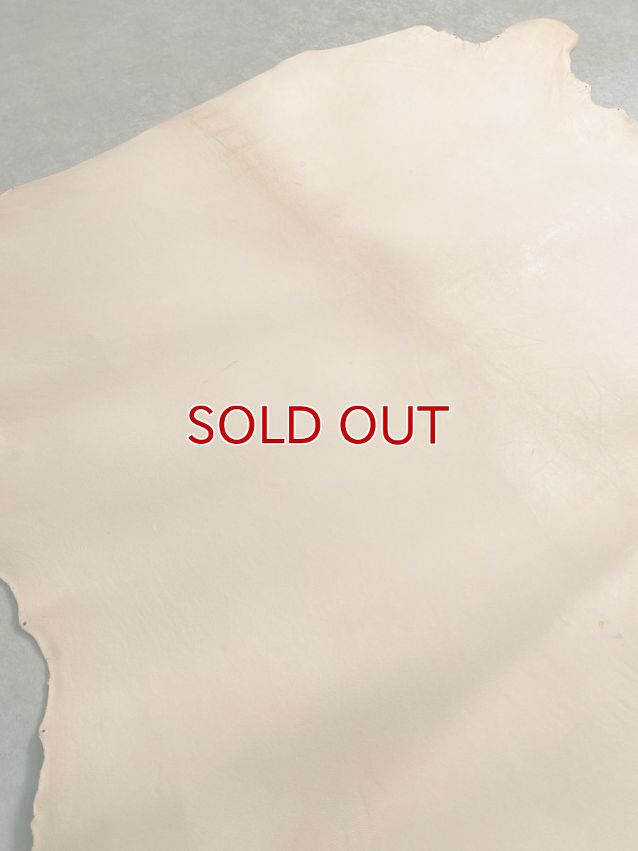 画像5: シープ　タンロー　ヌメ　羊革　ナチュラル　タンニン鞣し　 (5)