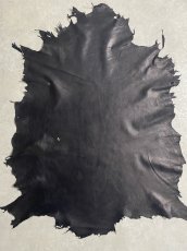 画像1: ラム　薄口　羊革　ブラック (1)