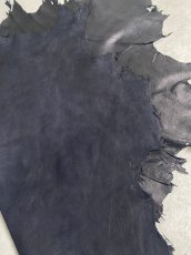 画像7: ラム　薄口　羊革　ブラック (7)