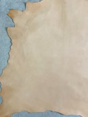 画像8: シープ　ヌメ　羊革　ナチュラル　タンニン鞣し　 (8)