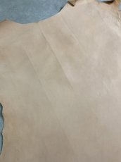 画像3: シープ　ヌメ　羊革　ナチュラル　タンニン鞣し　 (3)