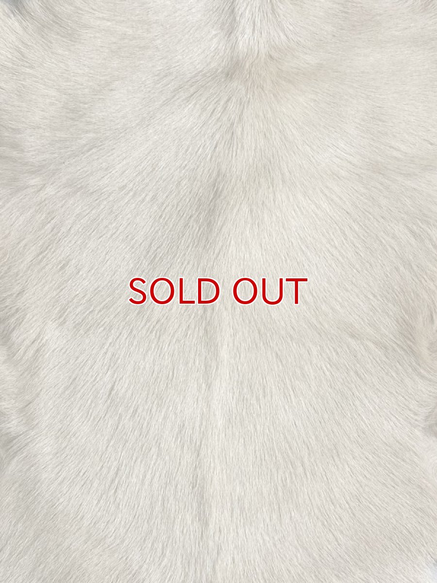 画像2: キッドラム毛皮 羊毛 ファー 羊毛皮  (2)