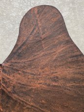 画像3: beLEAF  リーフレザー　ダークブラウン　Mサイズ　葉っぱの革　クワズイモ　エコロジーレザー　ブラジル (3)