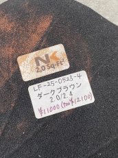画像9: beLEAF  リーフレザー　ダークブラウン　Mサイズ　葉っぱの革　クワズイモ　エコロジーレザー　ブラジル (9)