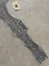 画像6: シャーク　白×黒　サメ革　鮫革　シャークスキン　 (6)