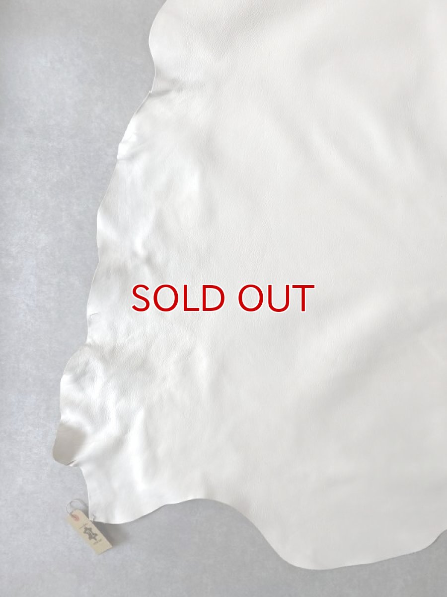 画像6: 牛革　バングラディシュ産　コブウシ　ホワイト　こぶ牛　レザー (6)