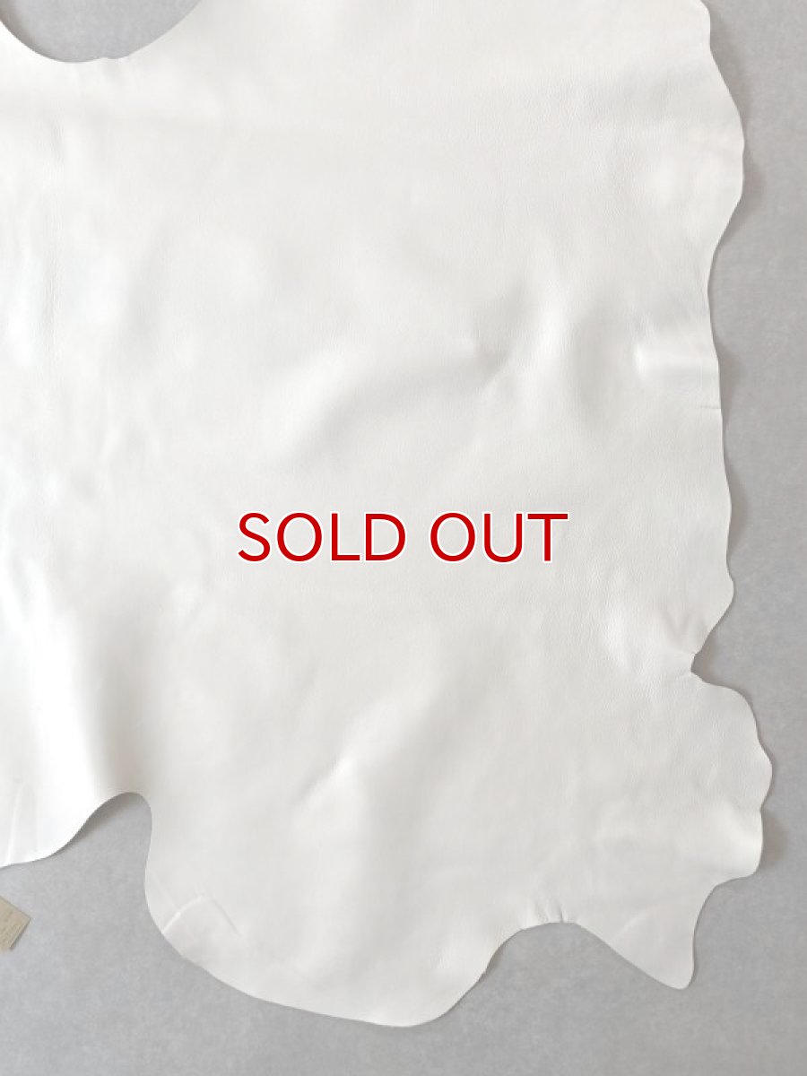 画像7: 牛革　バングラディシュ産　コブウシ　ホワイト　こぶ牛　レザー (7)