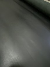 画像5: 牛革　オイルスムース　ヌメ　ブラック　レザークラフト (5)