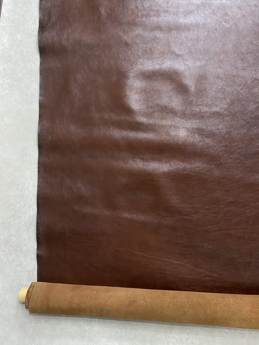 画像9: 牛革   ソフトオイルアップ　ブラウン (9)