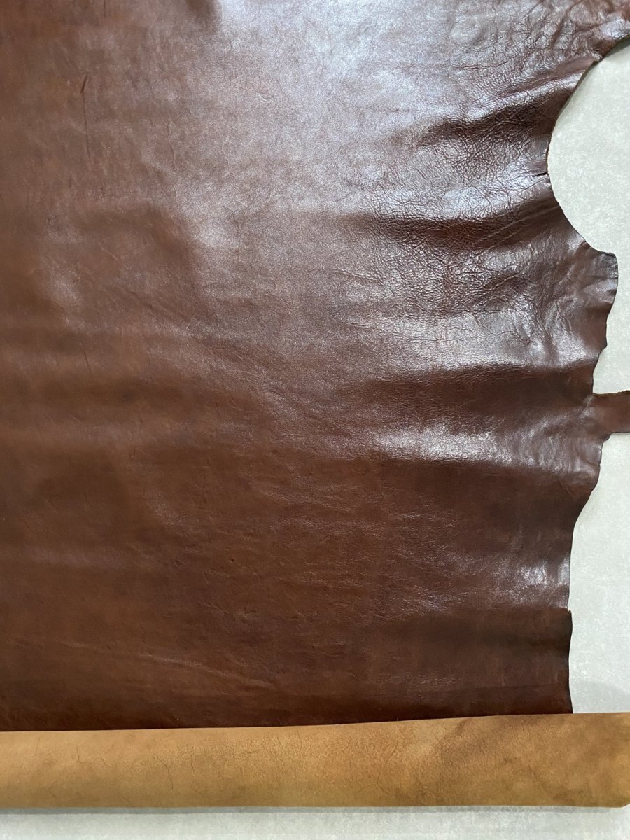 画像8: 牛革   ソフトオイルアップ　ブラウン (8)
