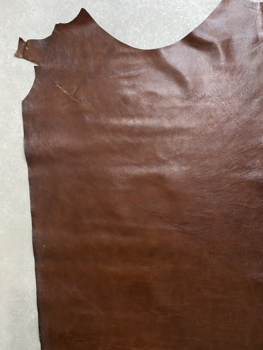 画像7: 牛革   ソフトオイルアップ　ブラウン (7)