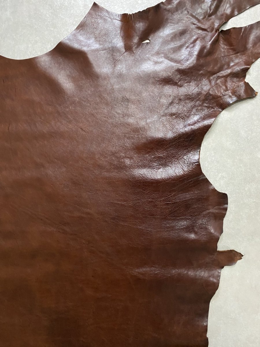 画像6: 牛革   ソフトオイルアップ　ブラウン (6)