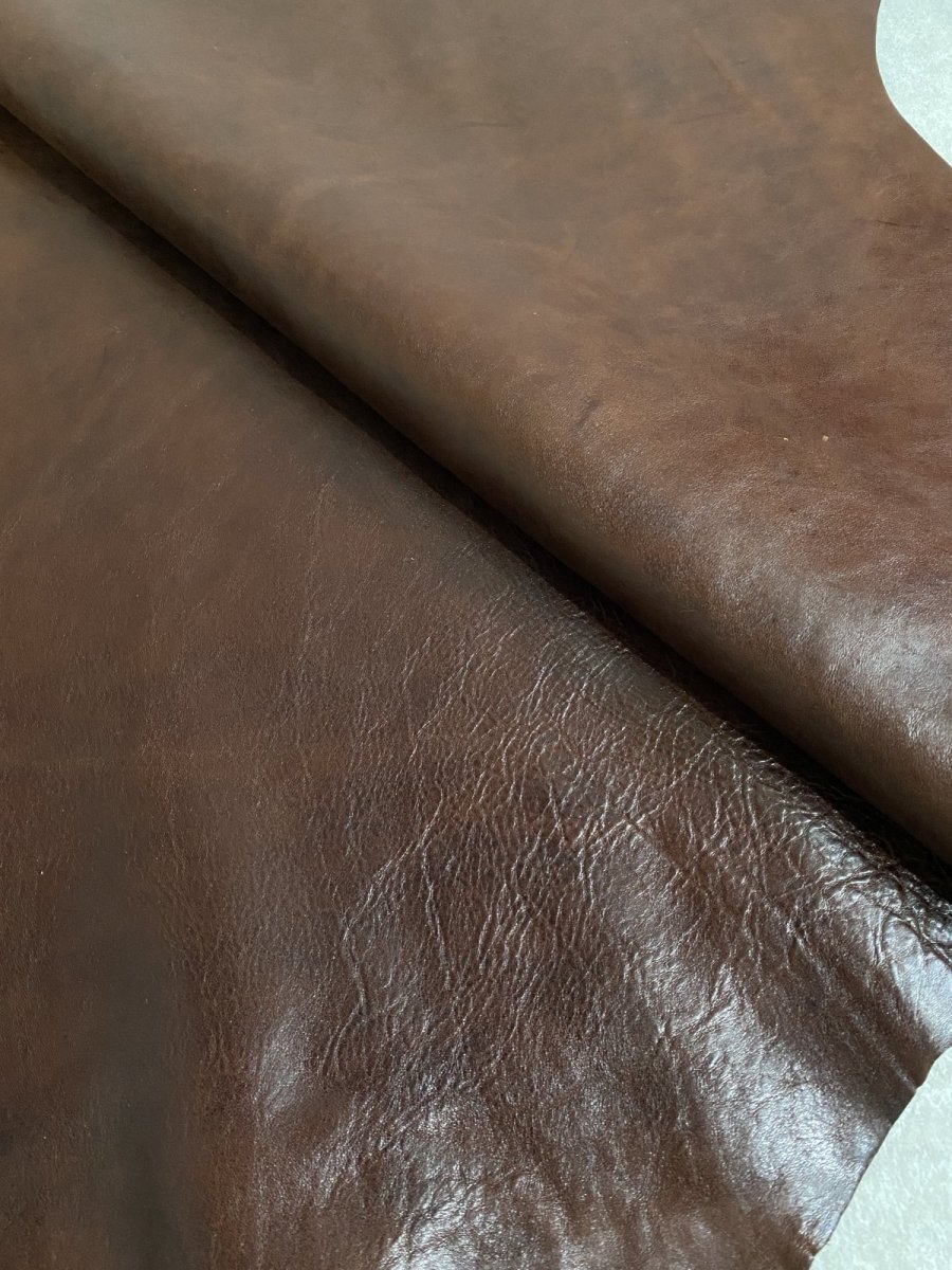 画像5: 牛革   ソフトオイルアップ　ブラウン (5)