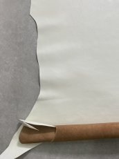 画像4: 牛革   茶芯レザー　ホワイト (4)