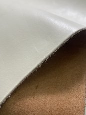 画像8: 牛革   茶芯レザー　ホワイト (8)
