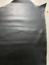 画像6: 牛革   オイルヌメ革　ブラック (6)