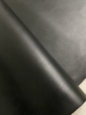 画像10: 牛革   オイルヌメ革　ブラック (10)