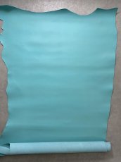 画像1: 牛革　Jスムース　ライトブルー　レザー (1)