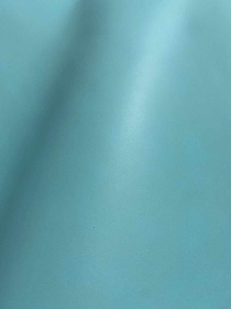 画像4: 牛革　Jスムース　ライトブルー　レザー (4)