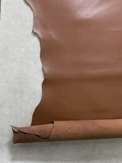 画像4: 牛革　Jスムース　ブラウン　レザー (4)