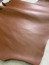 画像6: 牛革　Jスムース　ブラウン　レザー (6)