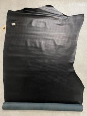 画像6: 牛革　市松模様型押し　ブラック　レザークラフト　 (6)