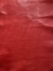 画像12: 牛革 ショルダー  レッド　レザークラフト (12)