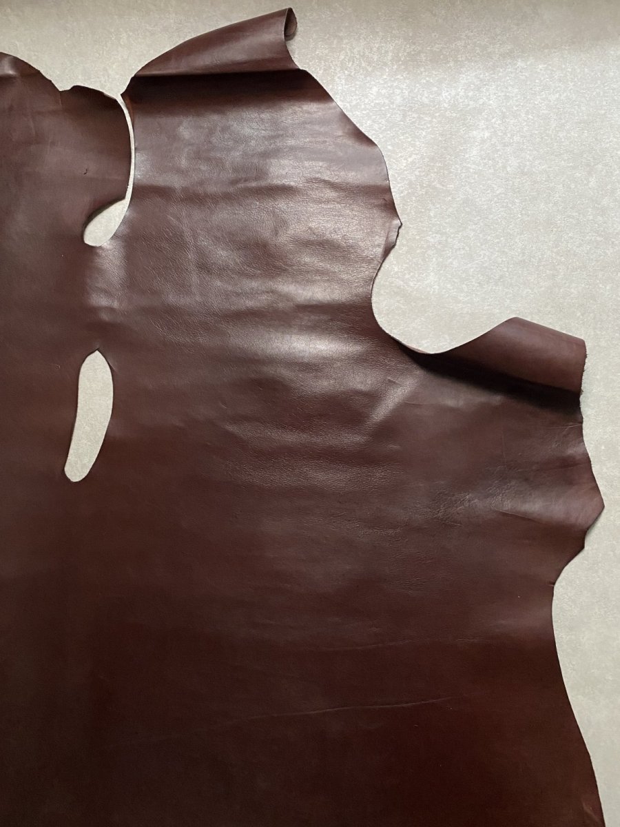 画像3: 牛革　キップスムース　アーモンド (3)