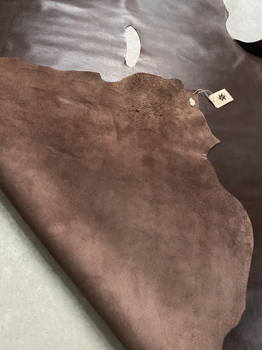 画像7: 牛革　キップスムース　アーモンド (7)