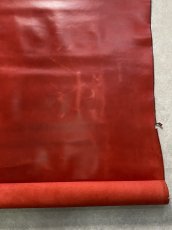画像5: 牛革　ソフトヌメ　レッド　レザークラフト (5)