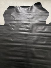 画像6: 牛革　バッファロー　ブラック　レザー (6)